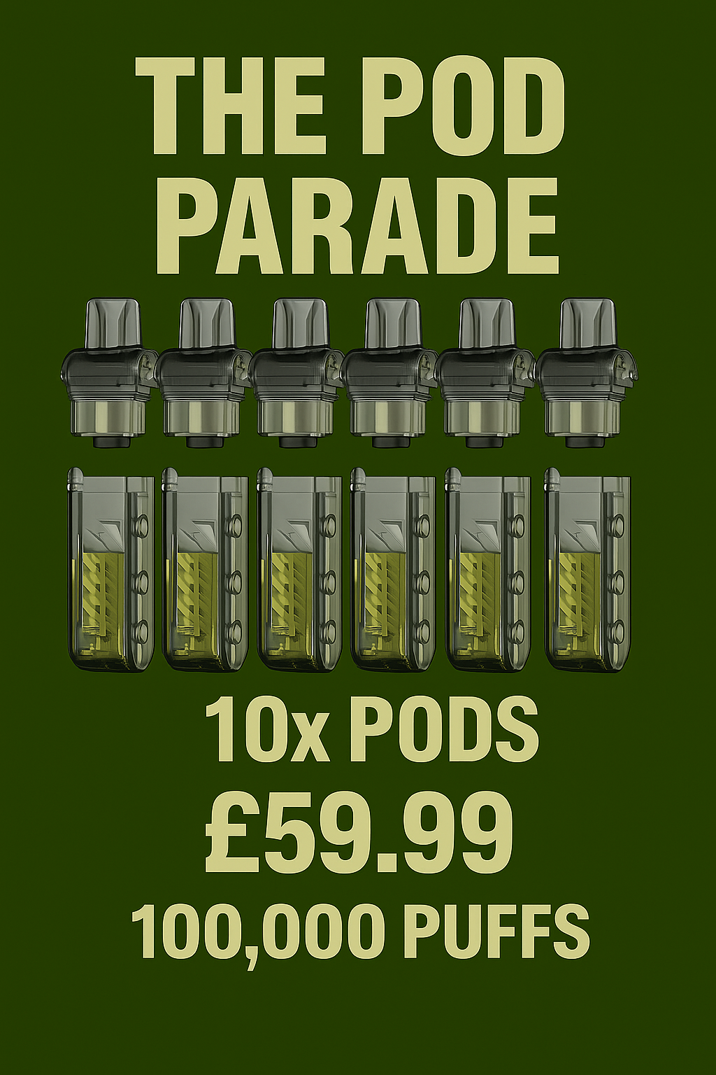 100,000 PUFFS
